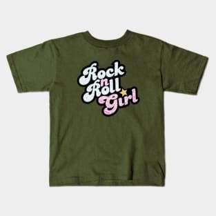 Rock n' Roll Girl Kids T-Shirt